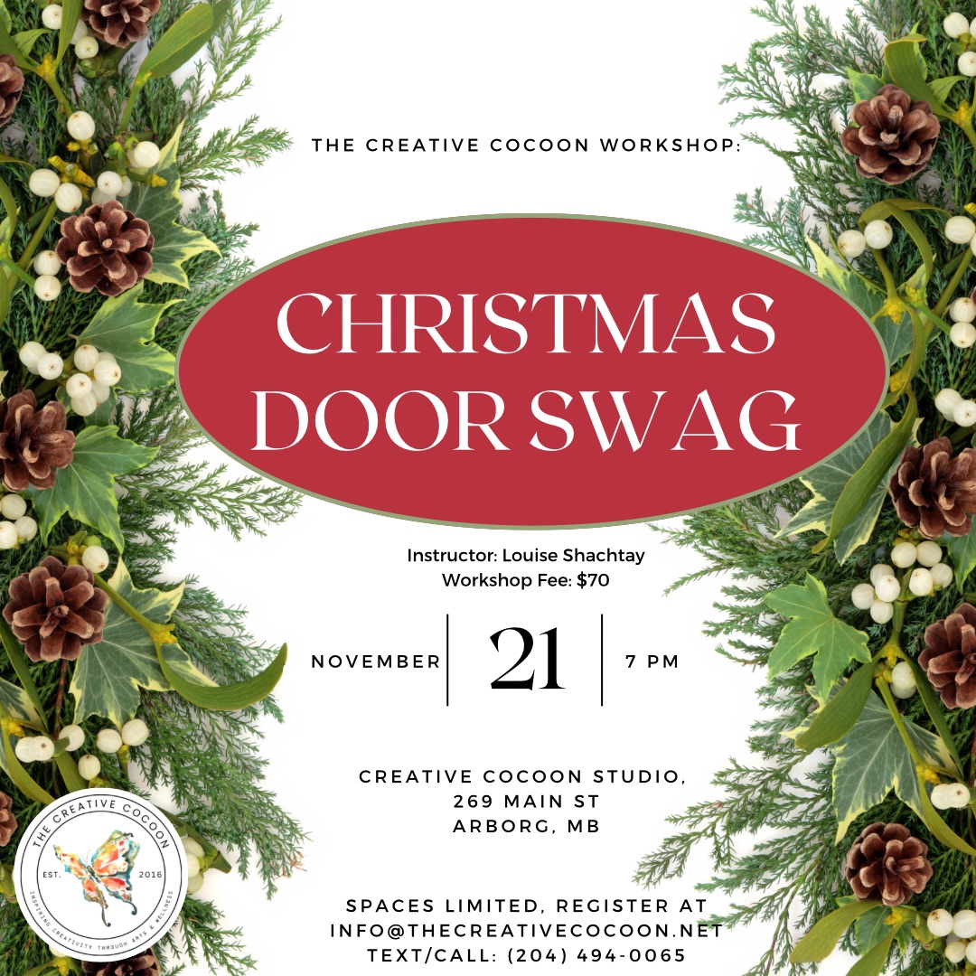 Christmas Door Swag Workshop